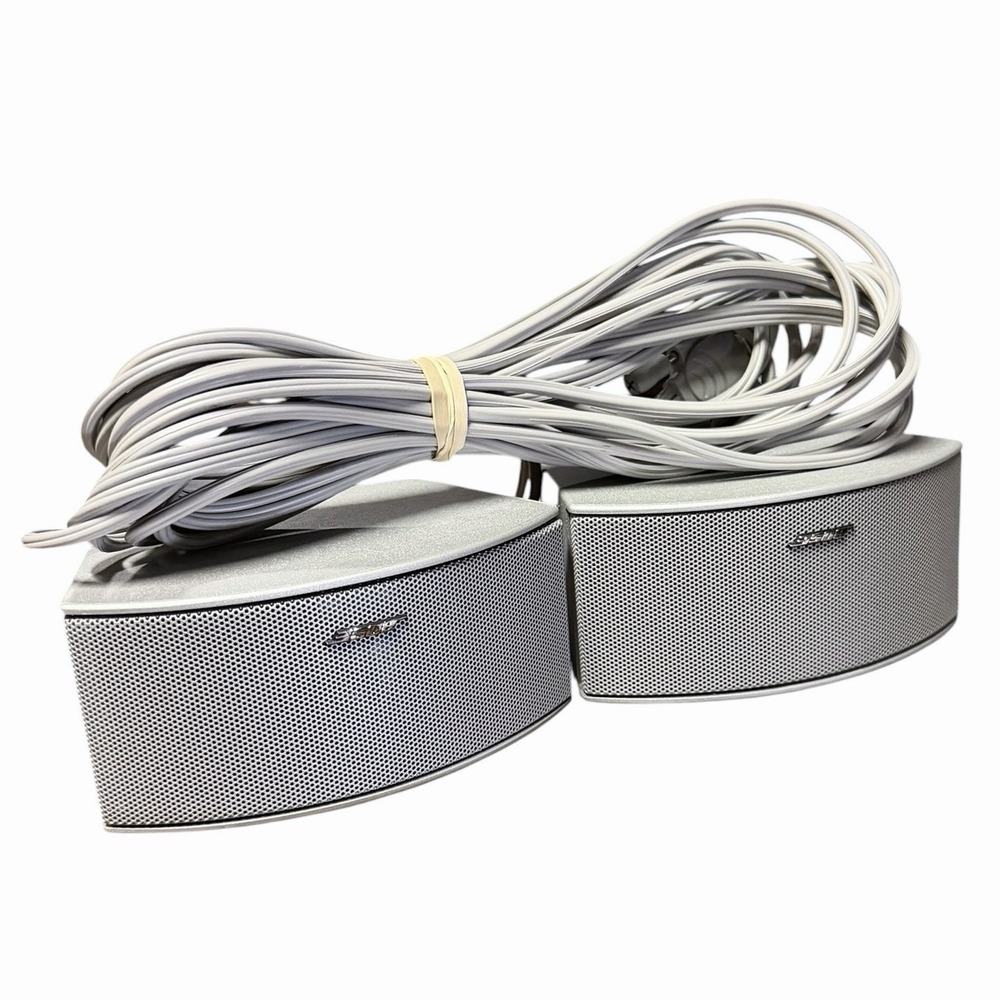 Pair(2) Bose CineMate AV3-2-1 321 Series I II III GS‎ Gemstone Speakers W/Cables
